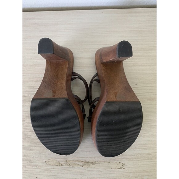 Gianni Binni Women's Shoes Ring Tone, Leather Upper, size 71/2 - Picture 6 of 8